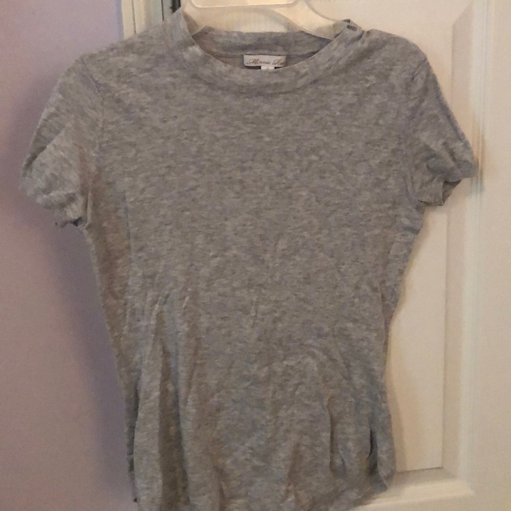Minnie Rose Gray Top